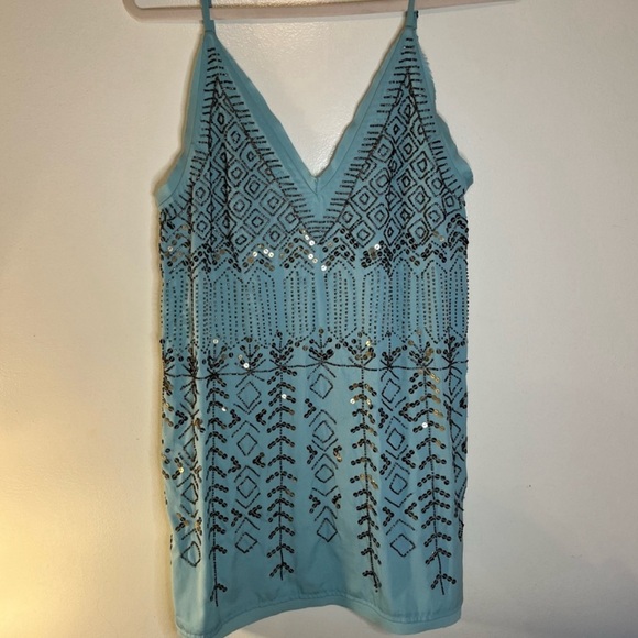 Free People Turquoise Tunic - Picture 2 of 2